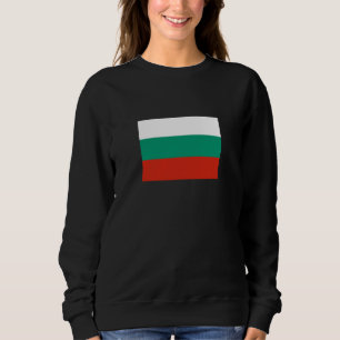 Camiseta Blusão com a Bandeira Patriótica da Bulgária
