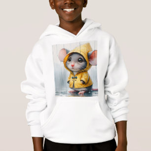 Camiseta blusão com capuz