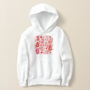 Camiseta Blusão com padrão de números de matemática fofos p