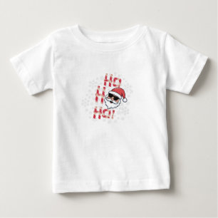 Camiseta Blusão de Natal com Listras de Bengala do Papai No