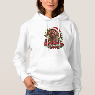 Camiseta Blusão de Natal Feliz Você Animal Imundo