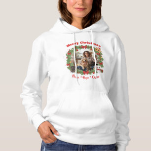 Camiseta Blusão de Natal Personalizado para Amantes de Anim