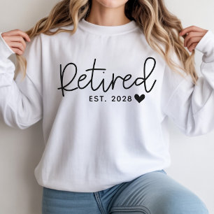 Camiseta Blusão de Retiro Personalizado de Presente para Co