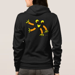 Camiseta blusão engraçado com zíper