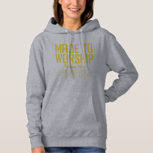 Camiseta Blusão Made To Worship