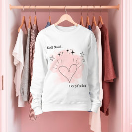 Camiseta Blusão Personalizado de Mulher Soft Soul