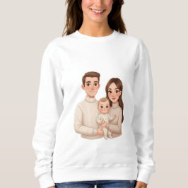 Camiseta Blusão Personalizado de Primeiro Natal da Criança 