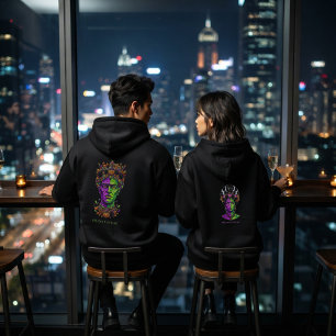 Camiseta Blusão Personalizado Feminino Neon Gótico Hallowee