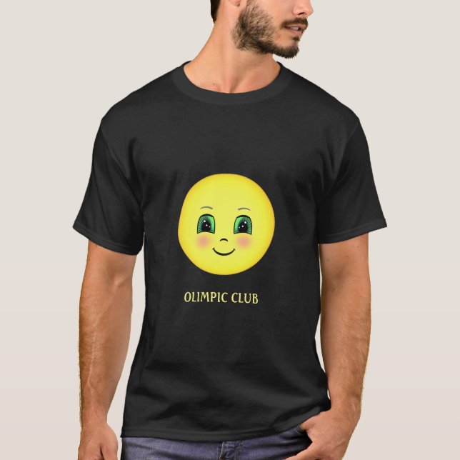 Camiseta Blush Happy Face Emoji (Frente)