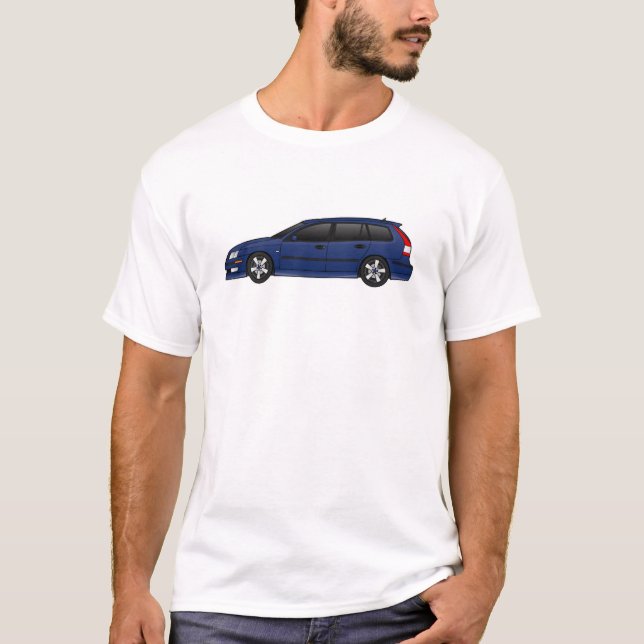 Camiseta bluu aero do kombi (Frente)