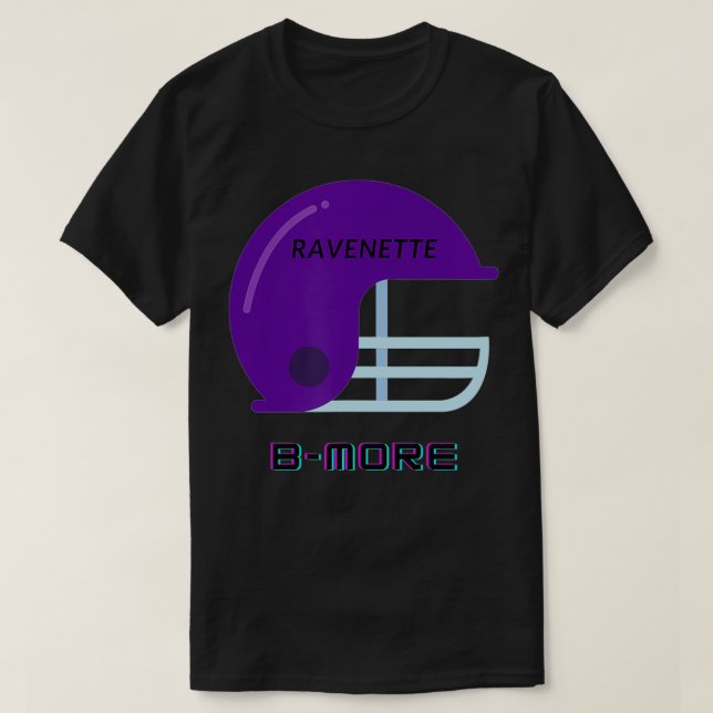 Camiseta BMore Ravenette (Frente do Design)