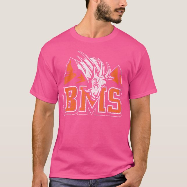 Camiseta Bms - Estado Blue Mountain (Frente)
