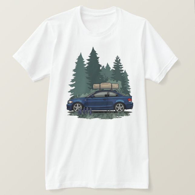 Camiseta BMW 135i Adventure | E82 Coupe (Frente do Design)