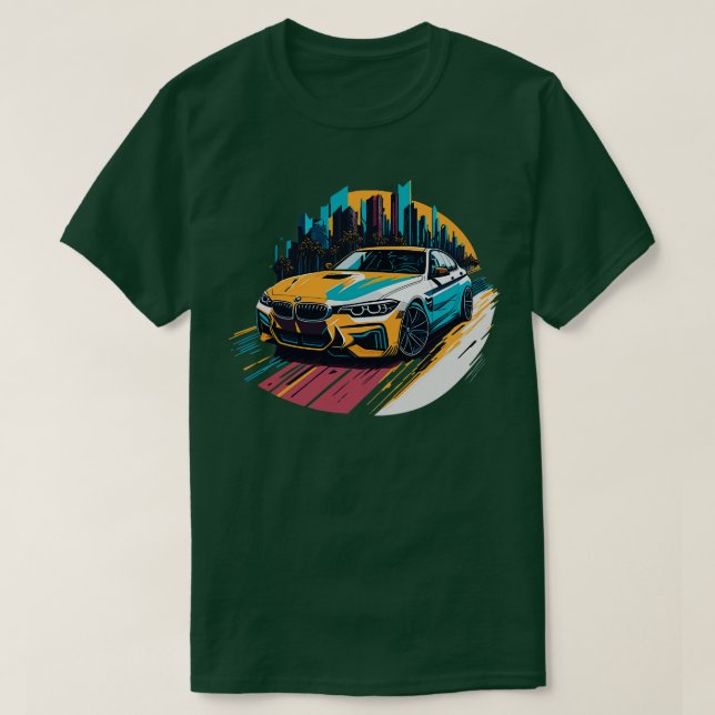 Camiseta BMW 1 Retroativo (Frente do Design)