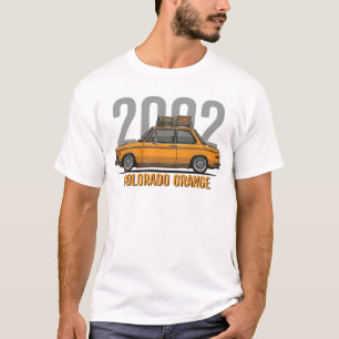 Camiseta BMW 2002 Laranja Colorado BMW Vintage