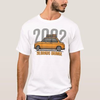 Camiseta BMW 2002 Laranja Colorado | BMW Vintage