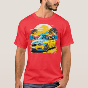 Camiseta Bmw amarelo