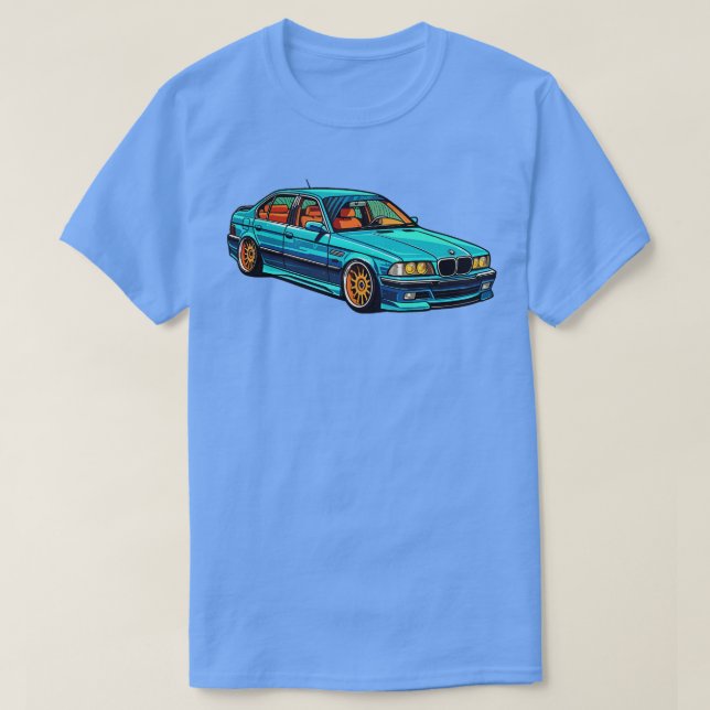 Camiseta Bmw baixou e38 1 (Frente do Design)