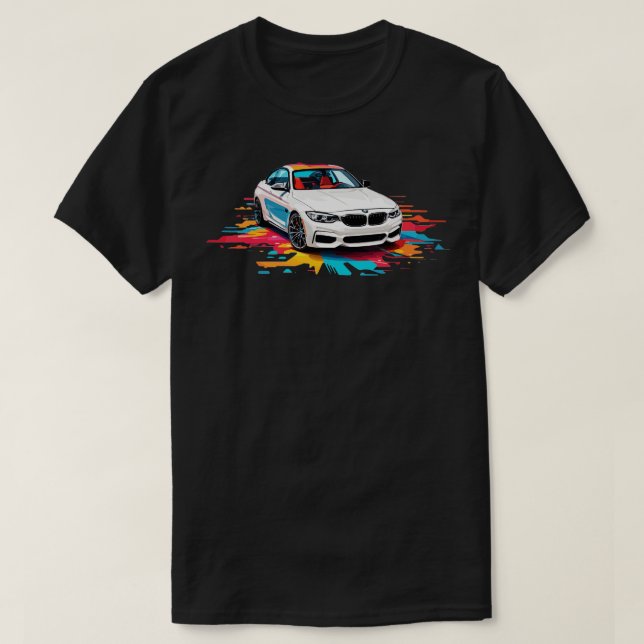 Camiseta BMW Branco (Frente do Design)