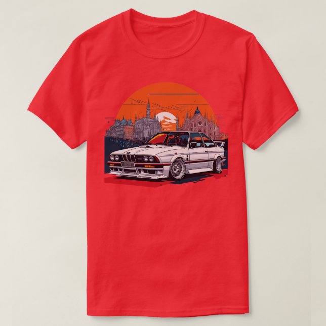 Camiseta BMW E30 M3 Retroativo (Frente do Design)