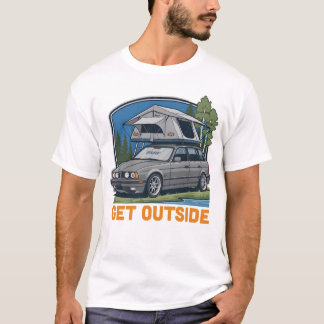 Camiseta BMW E34 Touring Get Outside | E34 Wagon
