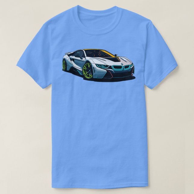 Camiseta BMW i8 2 (Frente do Design)