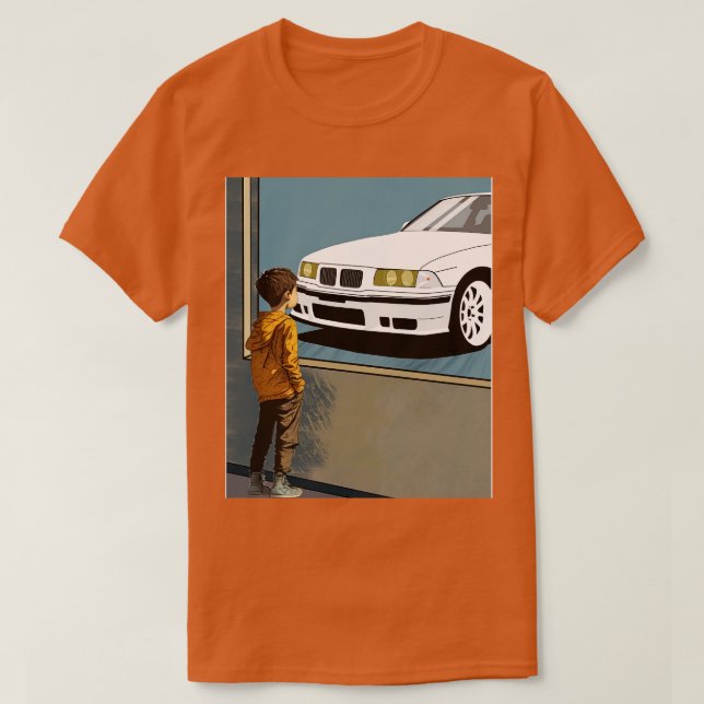Camiseta BMW M3 e36 Kids Dreams (Frente do Design)