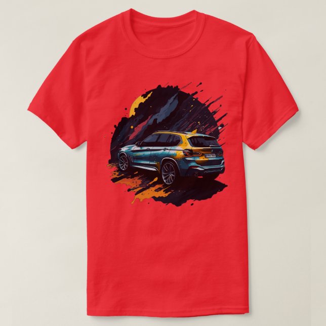CAMISETA BMW X3 1 (Frente do Design)