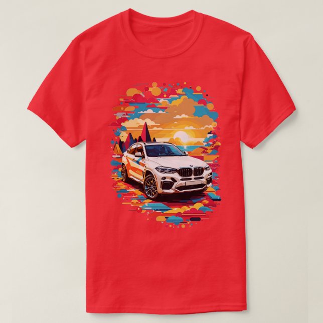 CAMISETA BMW X6 SUV 1 (Frente do Design)