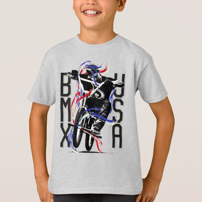 Camiseta Bmx América - Bmx EUA (Frente)