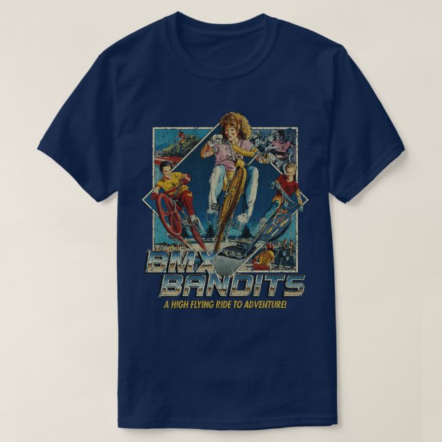 Camiseta BMX Bandits 1983 (Frente do Design)