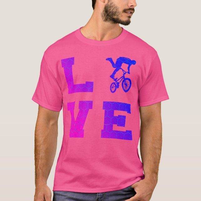 Camiseta Bmx Bicicleta Bmx Bicicleta Bmx Bmx Masculina (Frente)