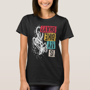 Camiseta BMX bicicleta de bicicleta BMX MTB