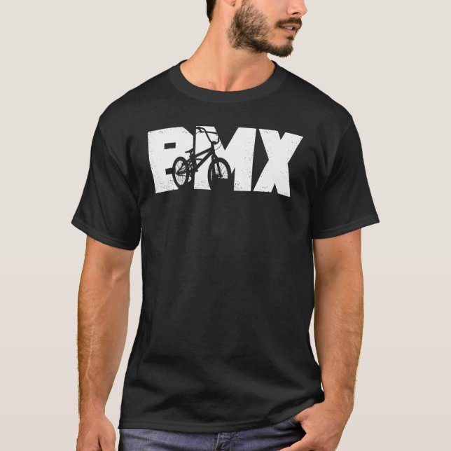Camiseta Bmx Bicicleta Motocross Bike Bike Graphics D (Frente)