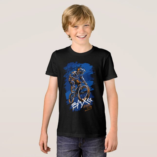 Camiseta Bmx Bicycle Urban Graffiti streetwear  (Frente Completa)