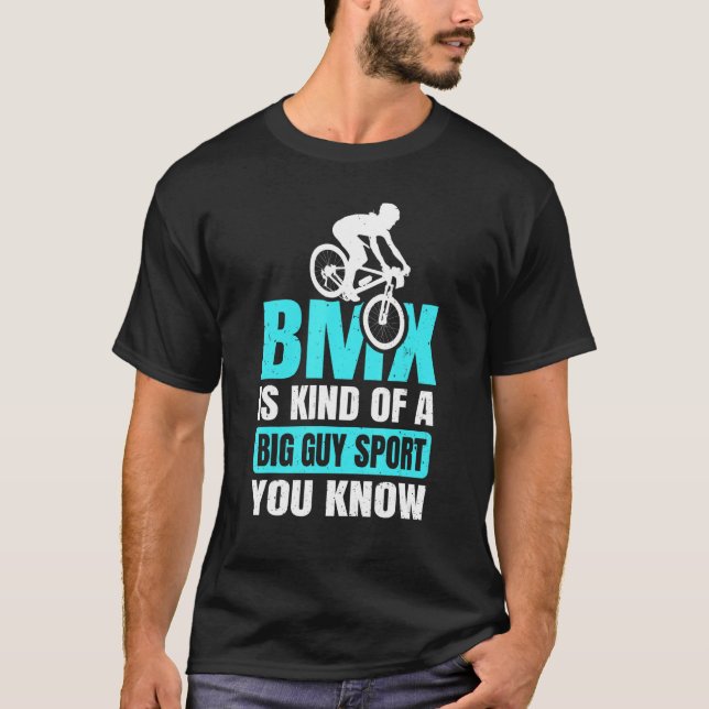 Camiseta Bmx Bike Arrementa Bares Como Um Grande Esporte Ca (Frente)