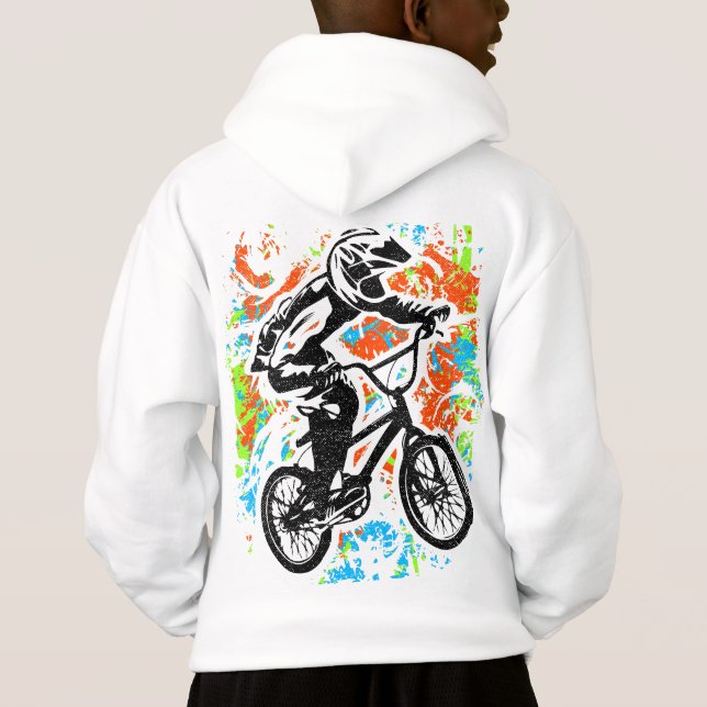 Camiseta Bmx Bike - Corrida Bmx - Raça Bmx (Verso)