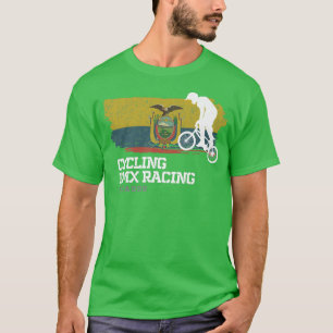 Camiseta BMX Bike Equador Bandeira Ciclismo BMX 2
