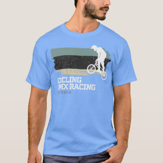 Camiseta BMX Bike Estônia Flag Biking Cycling Racing BMX 2