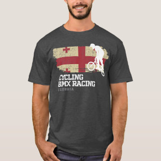 Camiseta BMX Bike Georgia Flag ciclismo BMX 3