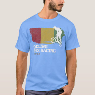 Camiseta BMX Bike Guiné Flag ciclismo BMX