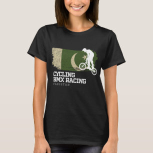 Camiseta BMX Bike Pakistan Flag ciclismo BMX