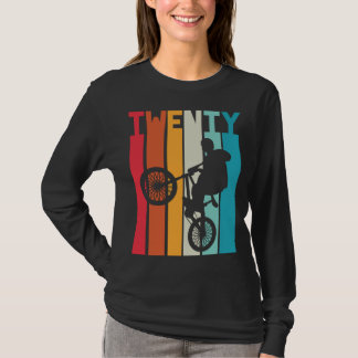 Camiseta BMX Birthday Gift Party Boys, 20 anos