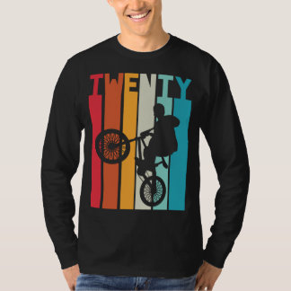 Camiseta BMX Birthday Gift Party Boys, 20 anos