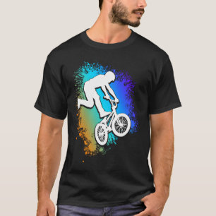 Camiseta BMX ciclismo para crianças de bicicleta MTB BMX