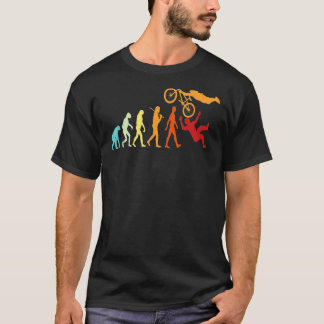 Camiseta Bmx Ciclista Bike Stunt Retro Bike Mtb Boys