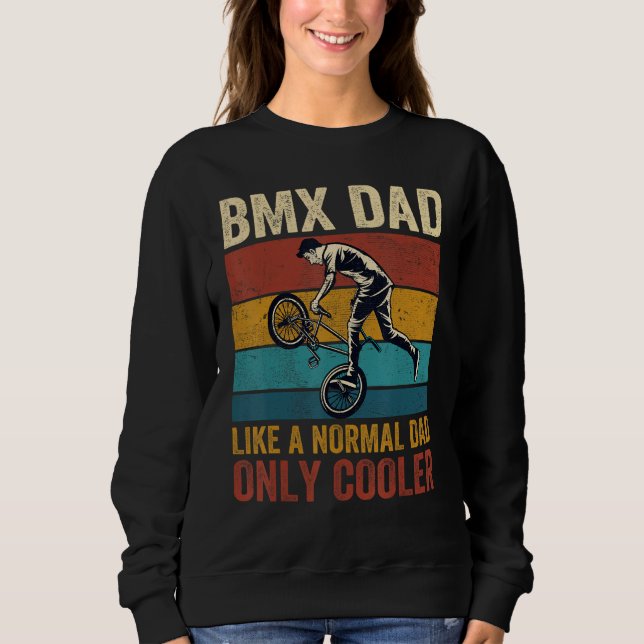 Camiseta BMX Dad Like A Normal Dad Only Cooler Father s Day (Frente)