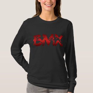 Camiseta BMX desolado para homens mulheres crianças e motoc