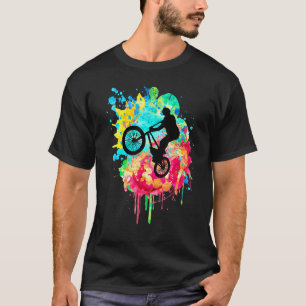 Camiseta Bmx E Cavaleiro Cruzado No Popart