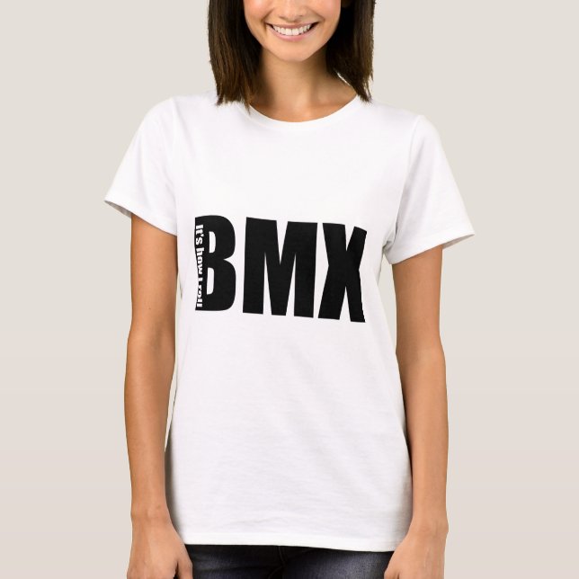 Camiseta BMX - É como eu rolo (Frente)